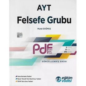 AYT Felsefe Grubu Planlı Ders Föyü Video Anlatım Destekli Eğitim Vadisi Yayınları