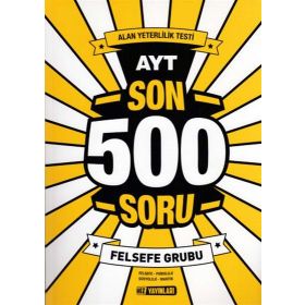 AYT Felsefe Grubu Son 500 Soru Hız Yayınları