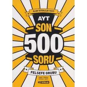 AYT Felsefe Grubu Son 500 Soru Hız Yayınları