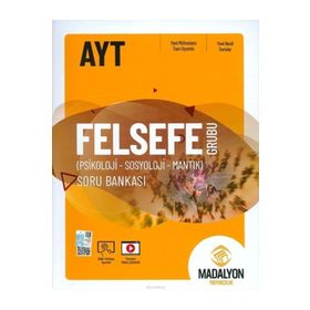 AYT Felsefe Soru Bankası-Madalyon Yayınları