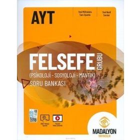 AYT Felsefe Soru Bankası-Madalyon Yayınları