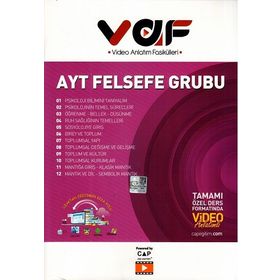 Ayt Felsefe Video Anlatım Fasikülleri - Vaf Yayınları