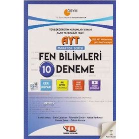 AYT Fen Bilimleri 10 lu Maraton Serisi Deneme-Tandem Yayınları