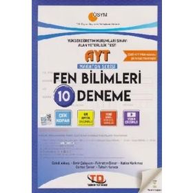 AYT Fen Bilimleri 10 lu Maraton Serisi Deneme-Tandem Yayınları