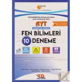 AYT Fen Bilimleri 10 lu Maraton Serisi Deneme-Tandem Yayınları