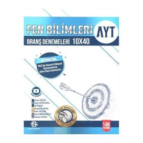 Ayt Fen Bilimleri 10x40 Branş Denemeleri Bilgi Sarmal Yayınevi