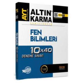 AYT Fen Bilimleri 10x40 Deneme Sınavı Altın Karma Yayınları