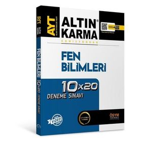 AYT Fen Bilimleri 10x40 Deneme Sınavı Altın Karma Yayınları