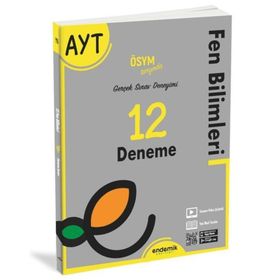AYT Fen Bilimleri 12 Deneme Sınavı