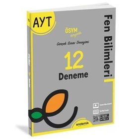 AYT Fen Bilimleri 12 Deneme Sınavı