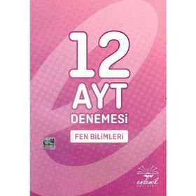 AYT Fen Bilimleri 12 Denemesi Endemik Yayınları