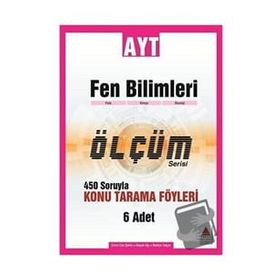 AYT Fen Bilimleri 450 Soruyla Konu Tarama Föyleri Ölçüm Serisi-Delta Kültür Yayınları