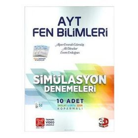 AYT Fen Bilimleri Video Çözümlü Simülasyon Denemeleri - 3D Yayınları