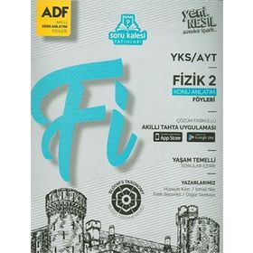 AYT Fizik 2 Çek Kopart Akıllı Soru Bankası Föyü ASF Soru Kalesi Yayınları