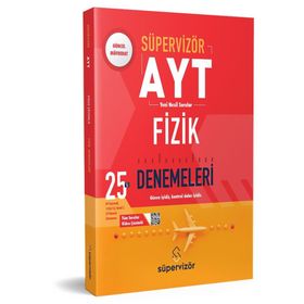 Ayt Fizik 25 Deneme-Süpervizör Yayınları