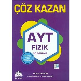 AYT Fizik 30 Deneme Çöz Kazan Yayınları
