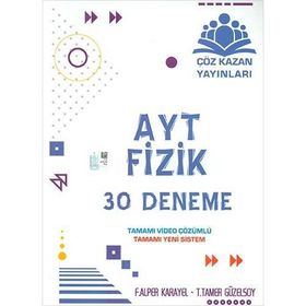 AYT Fizik 30 Deneme Çöz Kazan Yayınları