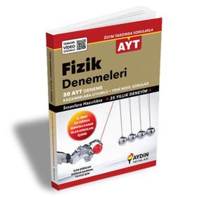 AYT Fizik 30 Fasikül Deneme - Aydın Yayınları