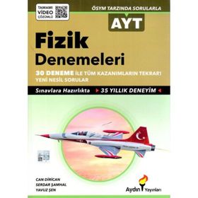 AYT Fizik 30 Fasikül Deneme - Aydın Yayınları