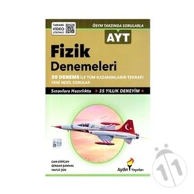 Ayt Fizik 30 Lu Denemeleri-Aydın Yayınları