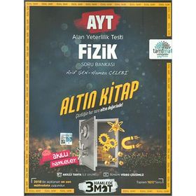 AYT Fizik Altın Kitap Soru Bankası Tammat Yayıncılık