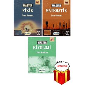 AYT Fizik Biyoloji Matematik Master Soru Bankası Seti Okyanus Yayınları