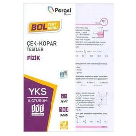AYT Fizik Çek Kopar Testler-Pergel Yayınları