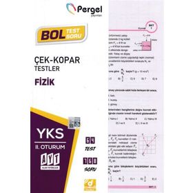 AYT Fizik Çek Kopar Testler-Pergel Yayınları