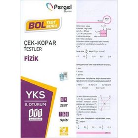 AYT Fizik Çek Kopar Testler-Pergel Yayınları