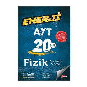 AYT Fizik Enerji 20 Deneme Palme Yayınları