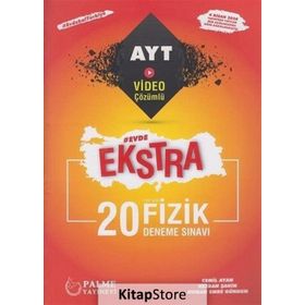 AYT Fizik Evde Ekstra 20 Deneme Sınavı Palme Yayıncılık