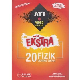 AYT Fizik Evde Ekstra 20 Deneme Sınavı Palme Yayıncılık