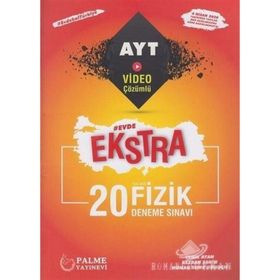AYT Fizik Evde Ekstra 20 Deneme Sınavı Palme Yayıncılık