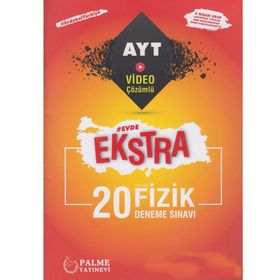 AYT Fizik Evde Ekstra 20 Deneme Sınavı Palme Yayınları