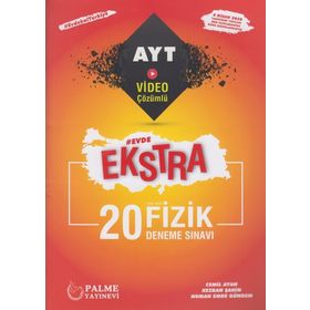 AYT Fizik Evde Ekstra 20 Deneme Sınavı Palme Yayınları
