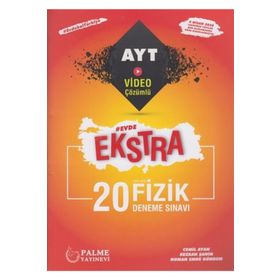 AYT Fizik Evde Ekstra 20 Deneme Sınavı Palme Yayınları