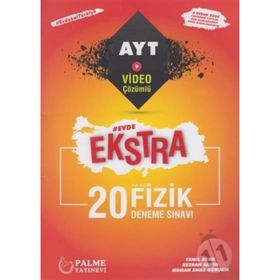 AYT Fizik Evde Ekstra 20 Deneme Sınavı Palme Yayınları