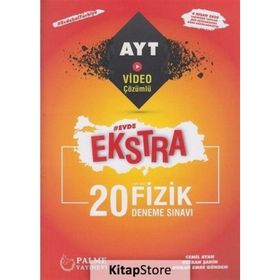 AYT Fizik Evde Ekstra 20 Deneme Sınavı Palme Yayınları