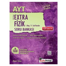 AYT Fizik Extra 1. Kitap Soru Bankası-Kafa Dengi Yayınları