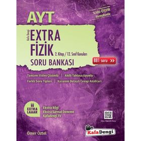 AYT Fizik Extra 2. Kitap Soru Bankası-Kafa Dengi Yayınları