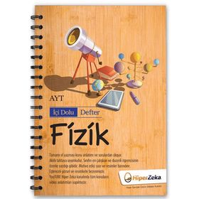 AYT Fizik İçi Dolu Defter Hiper Zeka Yayınları