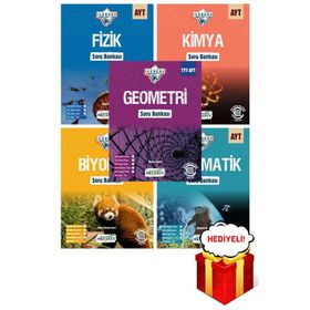 AYT Fizik Kimya Biyoloji Matematik Geometri Soru Bankası Sayısal Seti Okyanus Yayınları