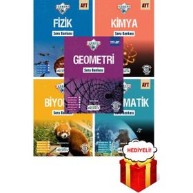 AYT Fizik Kimya Biyoloji Matematik Geometri Soru Bankası Sayısal Seti Okyanus Yayınları