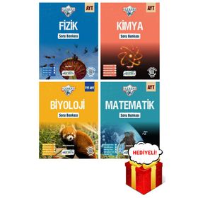 AYT Fizik Kimya Biyoloji Matematik Soru Bankası Sayısal Seti Okyanus Yayınları
