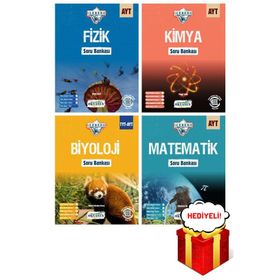 AYT Fizik Kimya Biyoloji Matematik Soru Bankası Sayısal Seti Okyanus Yayınları