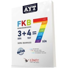 AYT Fizik Kimya Biyoloji Soru Bankası Limit Yayınları