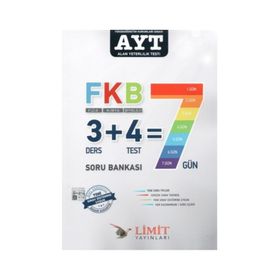 AYT Fizik Kimya Biyoloji Soru Bankası Limit Yayınları
