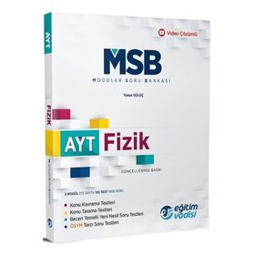 AYT Fizik MSB Modüler Soru Bankası-Eğitim Vadisi Yayınları