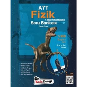 AYT Fizik Orta ve İleri Düzey Soru Bankası 1. Kitap-Kafa Dengi Yayınları