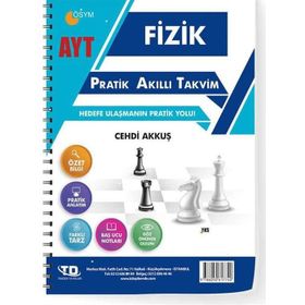 AYT Fizik Pratik Akıllı Takvim Tandem Yayınları